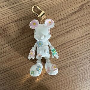 Disney x Baublebar Mickey Floral Bag Charm